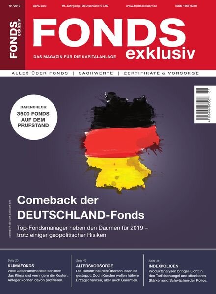 FONDS exklusiv DE – 26 Marz 2019 Cover