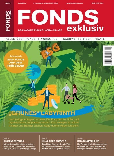 FONDS exklusiv DE – 30 Juni 2021 Cover