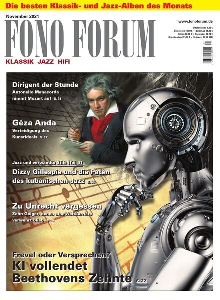 Fono Forum – November 2021 Cover
