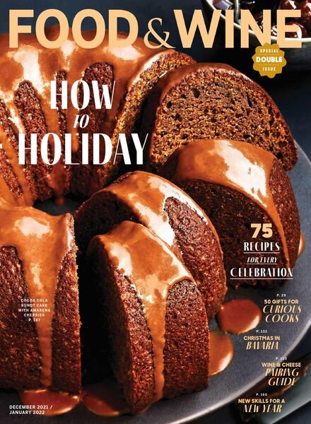 Food & Wine USA – December 2021 Cover