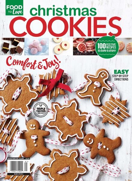 Food to Love – Christmas Cookies – January 2020 Cover