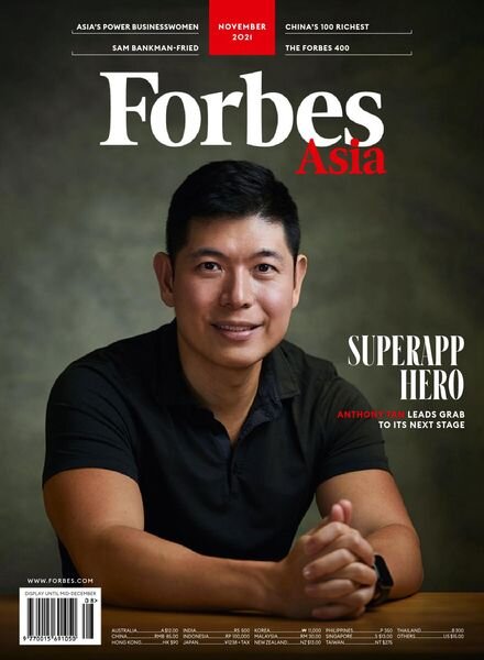 Forbes Asia – November 2021 Cover