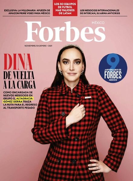 Forbes Mexico – noviembre 2021 Cover