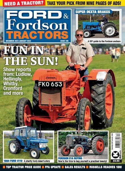 Ford & Fordson Tractors – December 2021 Cover