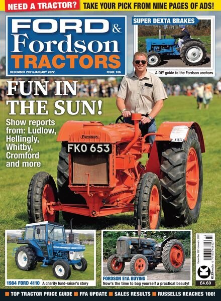 Ford & Fordson Tractors – November 2021 Cover