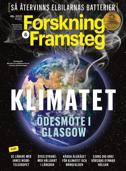 Forskning & Framsteg – 21 oktober 2021 Cover