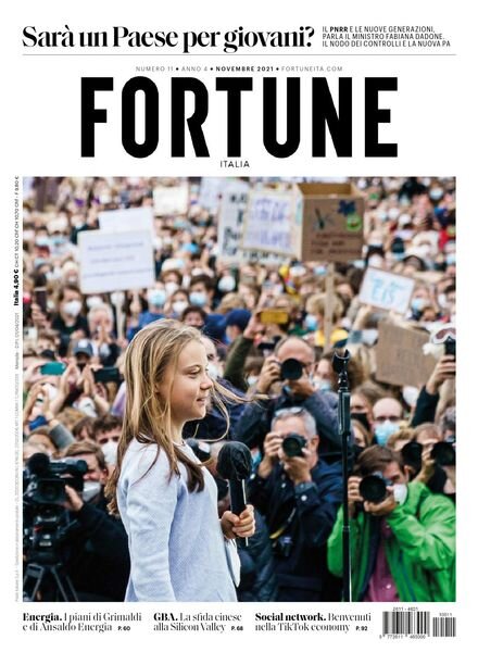 Fortune Italia – novembre 2021 Cover