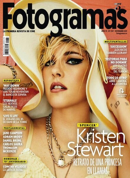 Fotogramas – noviembre 2021 Cover