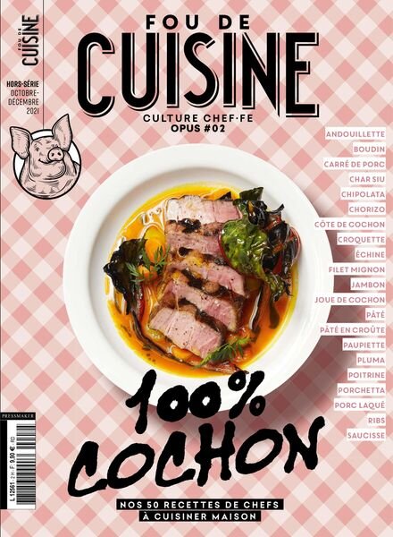 Fou de Cuisine – Hors-Serie – Octobre-Decembre 2021 Cover