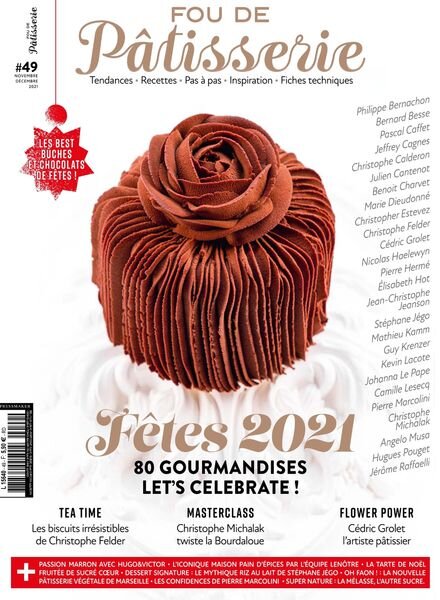 Fou de Patisserie – Novembre-Decembre 2021 Cover
