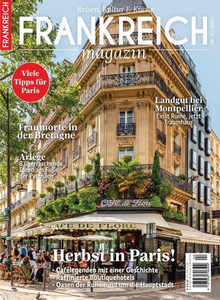 Frankreich Magazin – 20 Oktober 2021 Cover