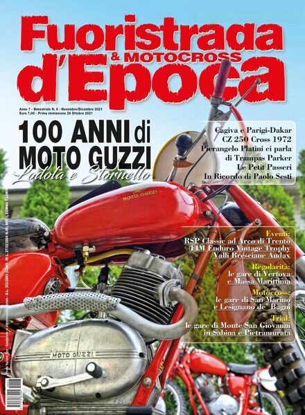 Fuoristrada & Motocross d’Epoca – novembre 2021 Cover