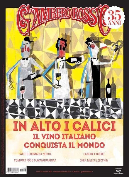Gambero Rosso Italia – Novembre 2021 Cover