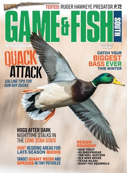 Game & Fish South – December 2021 Cover