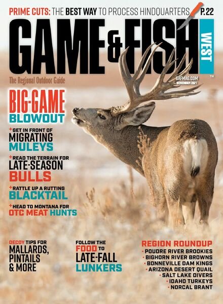 Game & Fish West – November 2021 Cover