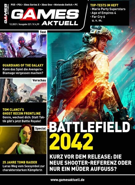 Games Aktuell – Dezember 2021 Cover