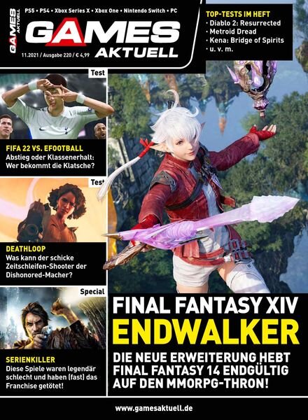 Games Aktuell – November 2021 Cover