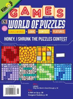Games World of Puzzles – January 2022