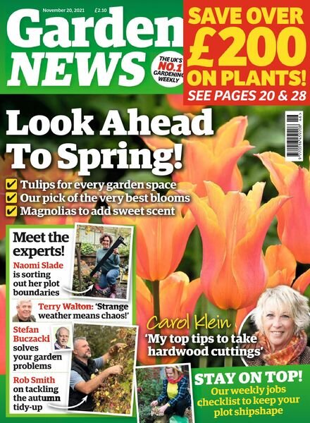 Garden News – November 20, 2021 Cover