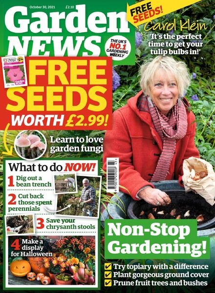 Garden News – October 30, 2021 Cover