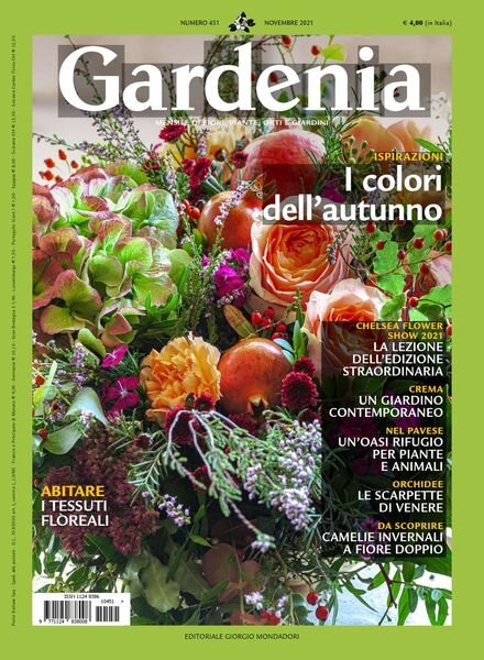 Gardenia – Novembre 2021 Cover