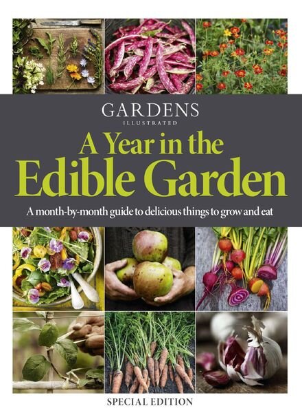 Gardens Illustrated – A Year in the Edible Garden – May 2020 Cover