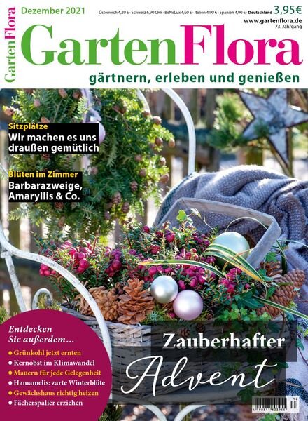 GartenFlora – Dezember 2021 Cover