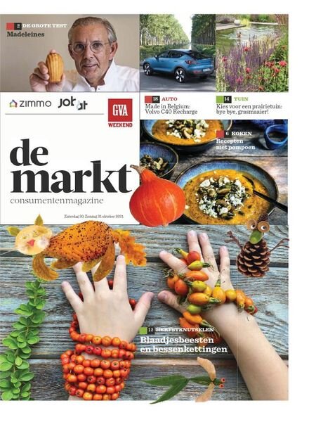 Gazet van Antwerpen De Markt – 30 oktober 2021 Cover