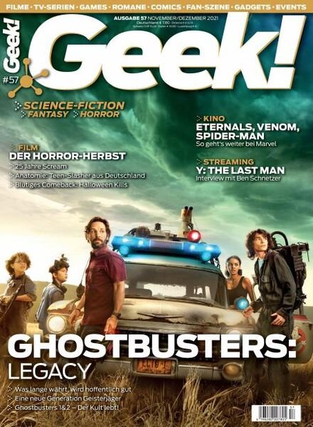 Geek! Germany – November 2021 Cover