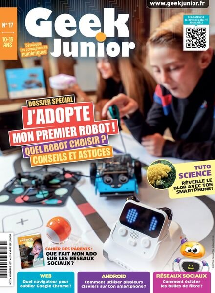 Geek Junior – Novembre 2021 Cover