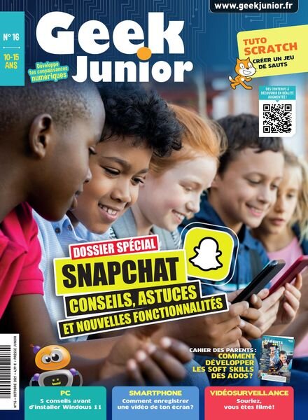 Geek Junior – Octobre 2021 Cover