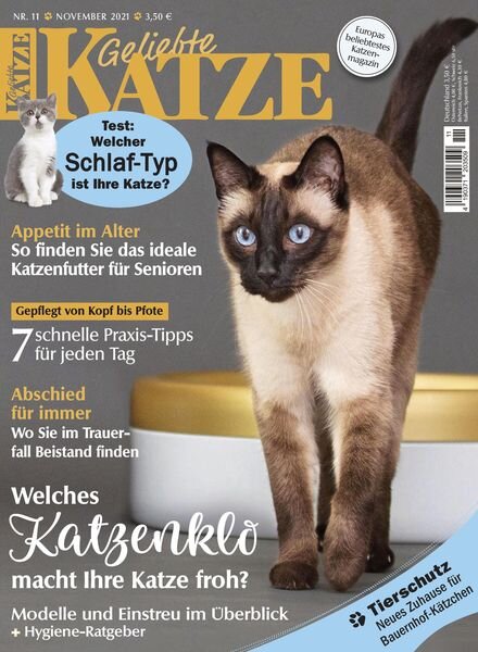Geliebte Katze – November 2021 Cover