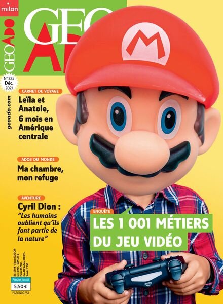 Geo Ado – Decembre 2021 Cover