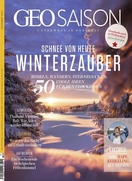 Geo Saison – Dezember 2021 Cover