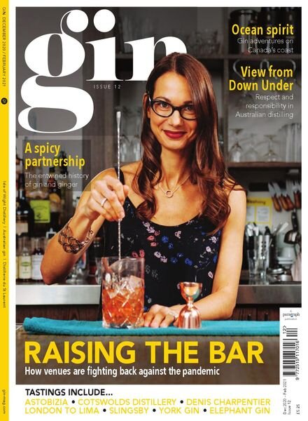 Gin Magazine – Issue 12 – February 2021 Cover