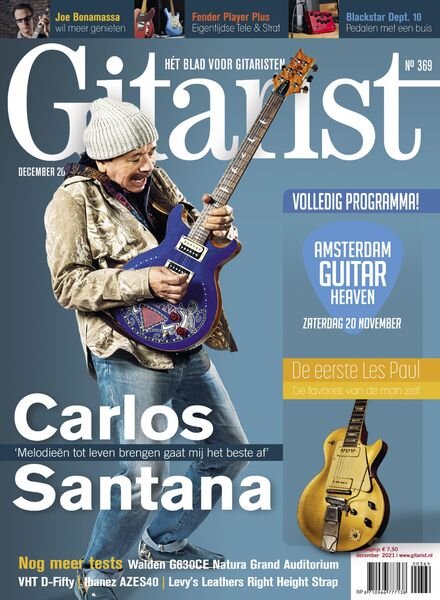 Gitarist Netherlands – december 2021 Cover