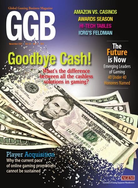 Global Gaming Business – November 2021 Cover