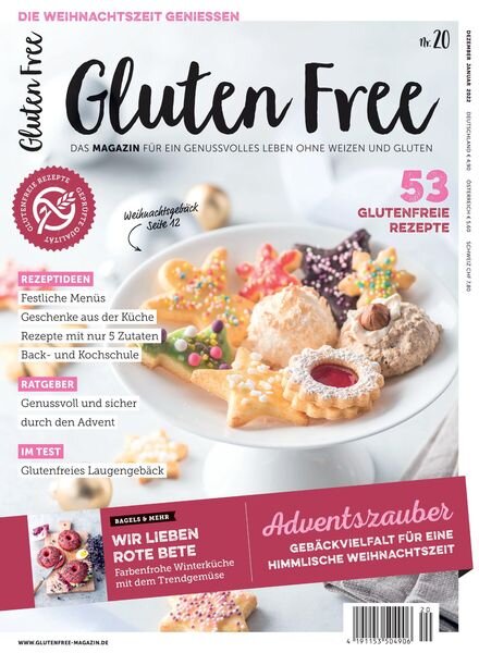 Gluten Free – Dezember 2021 Cover