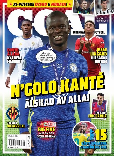 Goal – november 2021 Cover