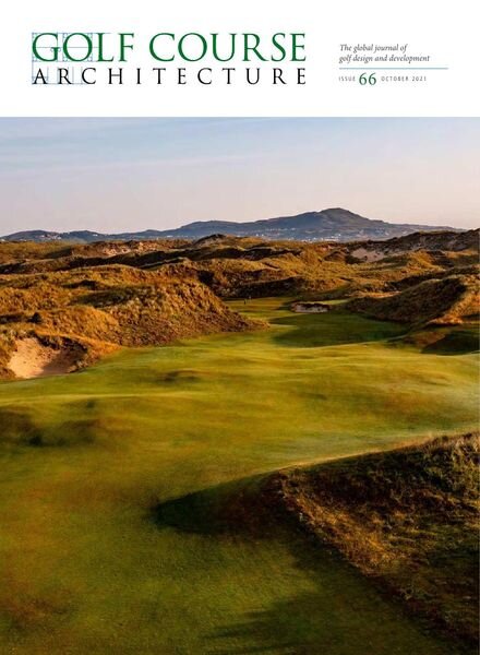 Golf Course Architecture – October 2021 Cover