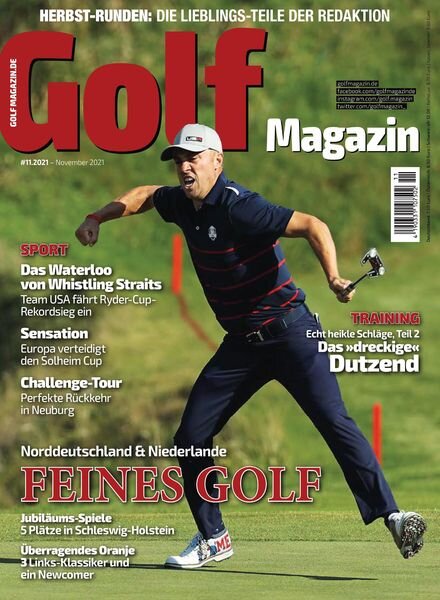 Golf Journal – November 2021 Cover