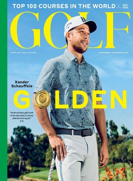 Golf Magazine USA – November 2021 Cover