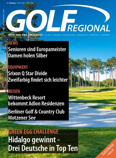 Golf Regional – Herbst 2021 Cover