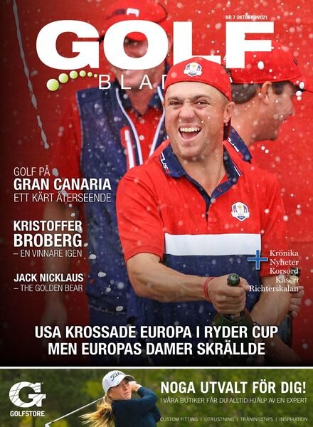 Golfbladet – 13 oktober 2021 Cover