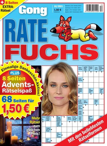 Gong Ratefuchs – Dezember 2021 Cover