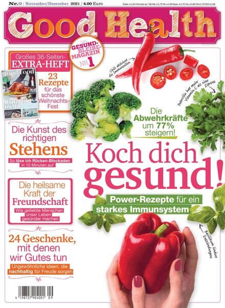 Good Health Germany – Dezember 2021 Cover