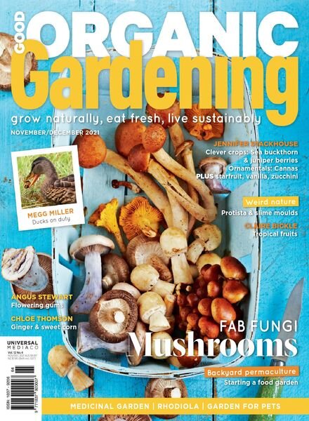 Good Organic Gardening – November-December 2021 Cover
