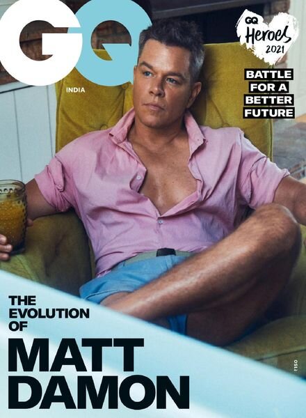 GQ India – October 2021 Cover