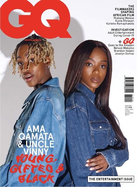 GQ South Africa – November 2021 Cover