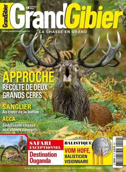 Grand Gibier – septembre 2021 Cover